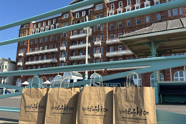 Conference bags out the Hilton Metropole by DoubleTree